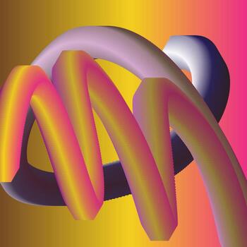 resumen antecedentes con interesante color combinación líneas vector