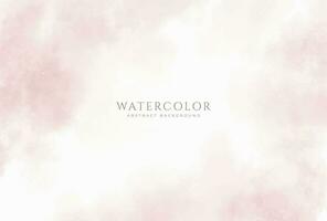 Abstract horizontal watercolor background. Neutral light colored empty space background illustration vector