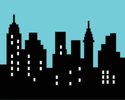 skylines illustration design vector