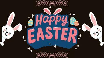 Happy Easter card vector