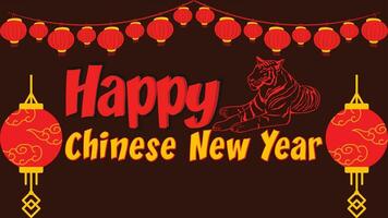 Chinese New Year design vector