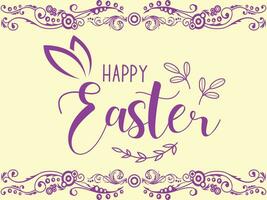 Happy Easter design vector