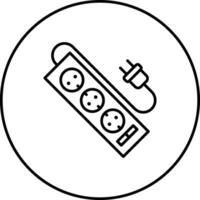 Power Strip Vector Icon
