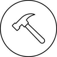 Hammer Vector Icon