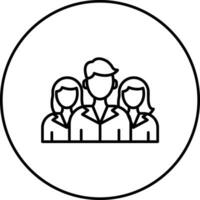 Customer Family Vector Icon