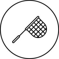 Hand Net Vector Icon