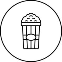 Popcorn Vector Icon