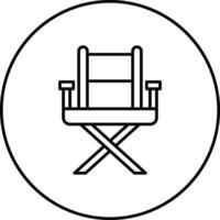 Director Chair Vector Icon