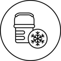 Frozen Bait Vector Icon