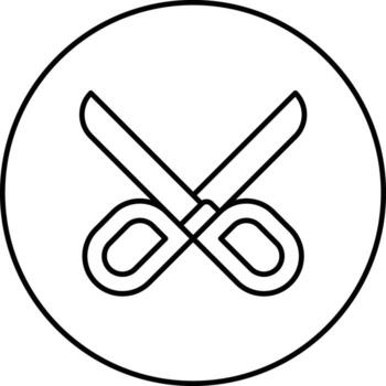 Scissors Vector Icon