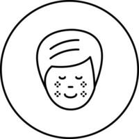 Freckles Vector Icon