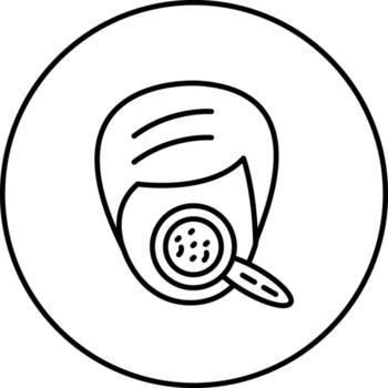 Problematic Skin Vector Icon