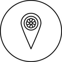 Spa Locator Vector Icon