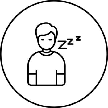 perezoso vector icono