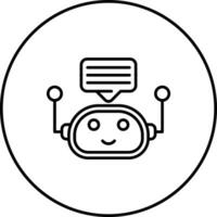 Chatbot Vector Icon