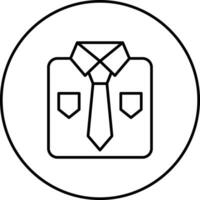 Business Shirt Vector Icon