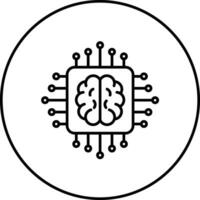 súper cerebro vector icono