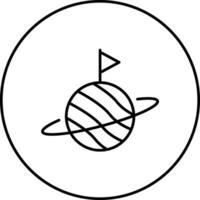Space Colonization Vector Icon