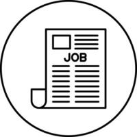 Job Ad Vector Icon