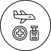 Medical Tourism Vector Icon