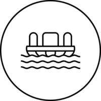 River Rapids Vector Icon