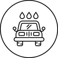 Corporate Car Wash Vector Icon