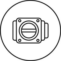 Throttle Plate Vector Icon