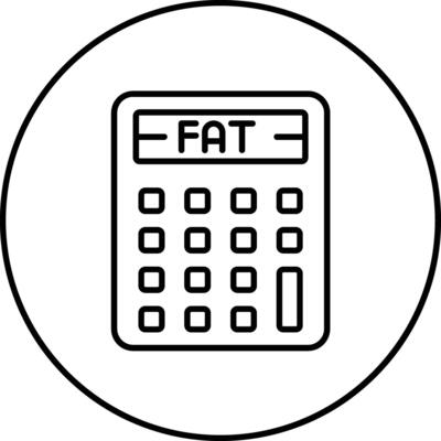 Body Fat Calculator Vector Icon 31082172 Vector Art at Vecteezy