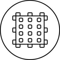 Foam Tiles Vector Icon