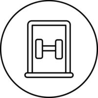 Home Gym Vector Icon