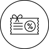 Voucher Vector Icon