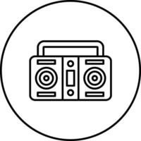 Cassette Player Vector Icon