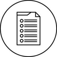 icono de vector de documento