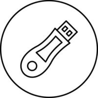 Pendrive Vector Icon