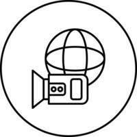 Worldwide Coverage Vector Icon