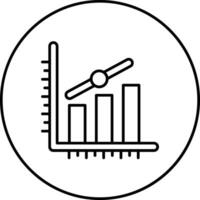 Bar Graph Vector Icon