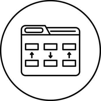 Pattern System Vector Icon