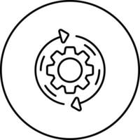 Reverse Engineering Vector Icon