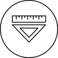 Ruler Vector Icon