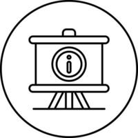 Information Presentation Vector Icon