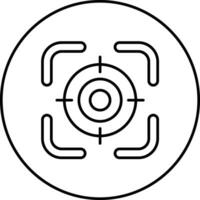 Basic Target Vector Icon