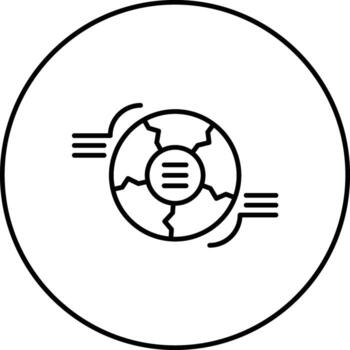 Basic Cycle Vector Icon