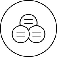 Linear Venn Vector Icon