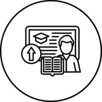 Advanced Coursework Vector Icon