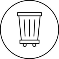 Trash Can Vector Icon