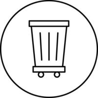 Trash Can Vector Icon