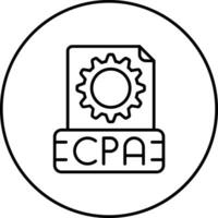 cpa vector icono