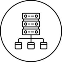 Data Modeling Vector Icon