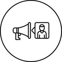 Digital Pr Vector Icon