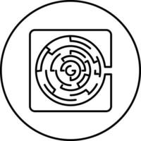 Maze Vector Icon